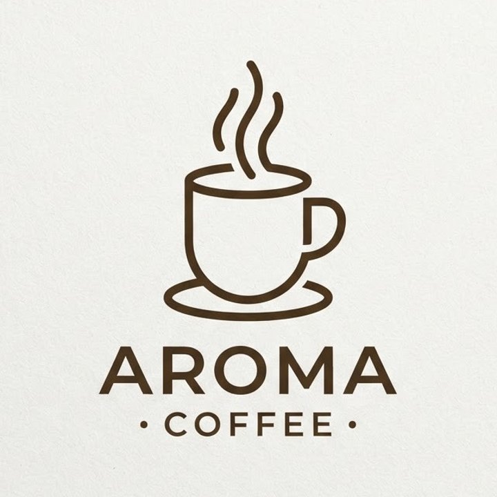 Aroma Coffee logo as uploaded