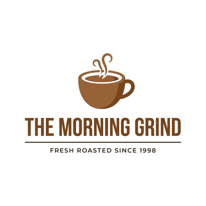 Kaffee-Logo wie hochgeladen